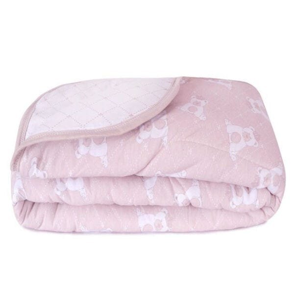 Princesa Colcha Rosa Colcha para Berço Pequeno Princesa Rosa Malha 100% Algodão Sofisticata ...