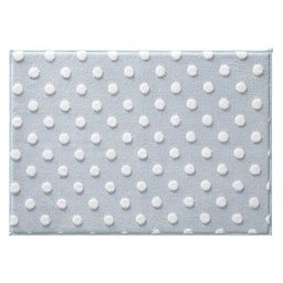 Tapete Infantil Jolitex Mimo Poá Azul 70x100cm - 2