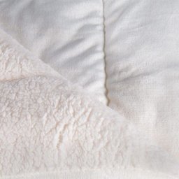 Edredom Solteiro Dupla Face com Sherpa Sultan Off White - 3