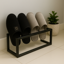 Ver imagem 2 de Porta Sapatos Organizador Iron 50 Cm Branco