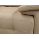 Ver imagem 5 de Sofá Retrátil e Reclinável de Couro Queen 2,20 M Manteiga Pigmentado - Mempra Design