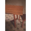 Ver imagem 2 de Mesa de Jantar Lanati Retangular em Madeira Jatobá Fsc Acabamento Brilhante Marrom Rústico