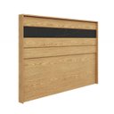 Ver imagem 2 de Cabeceira para Cama de Casal Itália MDF 165x106,8cm Carvalho Mel/Reali ITA16