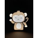 Ver imagem 2 de Luminária de Mesa Placa Painel Infantil Animaizinhos Decor Macaquinho