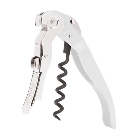 Abridor de Garrafa Saca-rolha Dois Estágios Pulltex Clickcut:branco