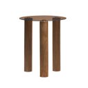 Ver imagem 1 de Mesa de Apoio Decorativa em Madeira e Vidro 47cm 21370g Mart