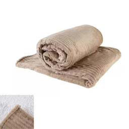 Cobertor Casal com Sherpa Dyuri Jolitex 180x220 Bege Aveia - 3