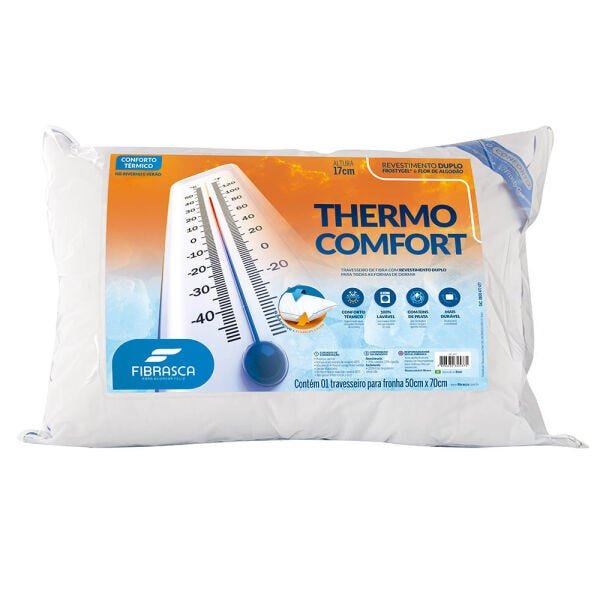 Travesseiro Fibrasca Thermo Comfort Fibra