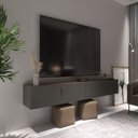 Ver imagem 4 de Rack Suspenso para Tv até 70 Polegadas 2 Portas Grécia 180cm