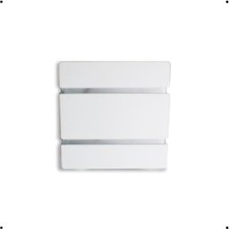 Arandela Slim 2 Frisos 2 Focos  Interna/Externa Branco Bivolt 110v/220v - 1