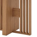 Ver imagem 3 de Mesa de Jantar 4 Lugares 120cm com Vidro Zinia Nature/off H02 - Mpozenato