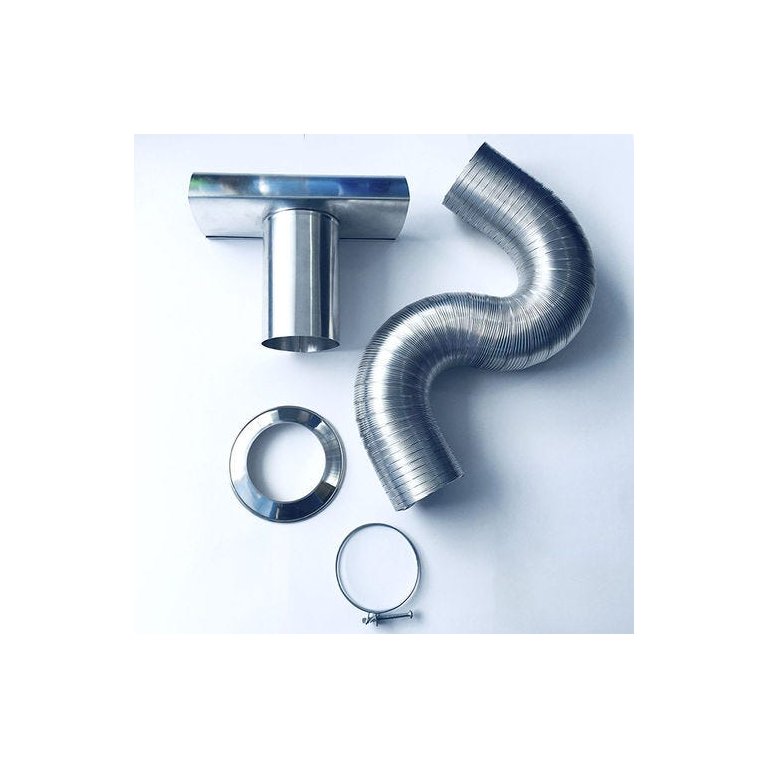 Kit Chaminé Para Aquecedores 1,5mx060mm