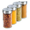 Ver imagem 5 de Porta Temperos Vidro 12 Peças Suporte Giratório Em Inox Top