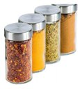 Ver imagem 5 de Porta Temperos Vidro 12 Peças Suporte Giratório Em Inox Top