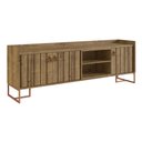 Ver imagem 1 de Rack Trendy 180cm - Marrom Mettamobili