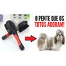 Pente para Cachorro Shih Tzu Escova para Pentear Ideal Pet - 6