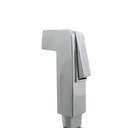 Ver imagem 4 de Ducha Higiênica Square Cromada Acabamento Quadrado Gatilho