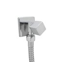 Ver imagem 5 de Ducha Higiênica Square Cromada Acabamento Quadrado Gatilho