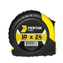 Ver imagem 1 de Fita Métrica Trena Emborrachada 10m X 24mm com Presilha para Cinto e Alça | Fertak