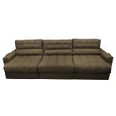 Ver imagem 5 de Sofá Retrátil e Reclinável com Molas Ensacadas Cama Inbox Master 3,82M Tecido Suede Castor