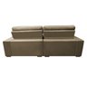 Sofá Retrátil e Reclinável com Molas Ensacadas Cama Inbox Master 2,52M Tecido Suede Castor - 6