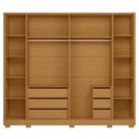 Ver imagem 6 de Guarda Roupa Casal 270cm 6 Portas Meraki Cinamomo a02 - Mpozenato