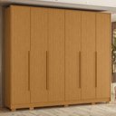 Ver imagem 1 de Guarda Roupa Casal 270cm 6 Portas Meraki Cinamomo a02 - Mpozenato