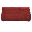 Ver imagem 6 de Sofá Luxemburgo 3 Lugares 2.02M Tecido Suede Vermelho