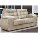 Ver imagem 1 de Sofá Luxemburgo 2 Lugares 1.52M Tecido Suede Bege