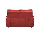 Ver imagem 6 de Sofá Luxemburgo 2 Lugares 1.52M Tecido Suede Vermelho