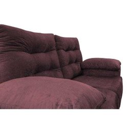 Sofá Luxemburgo 2 Lugares 1.52M Tecido Suede Vinho - 4