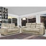 Conjunto Sofá Luxemburgo 3 e 2 Lugares 1.52M e 2.02M Suede Bege - 1