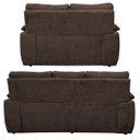 Ver imagem 6 de Conjunto Sofá Luxemburgo 3 e 2 Lugares 1.52M e 2.02M Suede Café