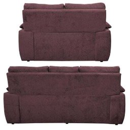 Conjunto Sofá Luxemburgo 3 e 2 Lugares 1.52M e 2.02M Suede Vinho - 6