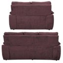 Ver imagem 6 de Conjunto Sofá Luxemburgo 3 e 2 Lugares 1.52M e 2.02M Suede Vinho