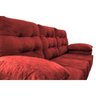Conjunto Sofá Luxemburgo 3 e 2 Lugares 1.52M e 2.02M Suede Vermelho - 4