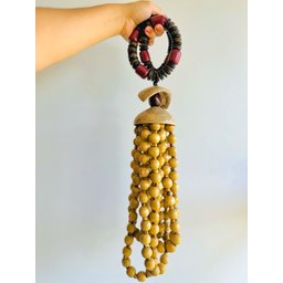 Colar Decorativo de Mesa. Artesanato Amazonense. Para mesas de centro, mesa de jantar, aparadores e  - 5