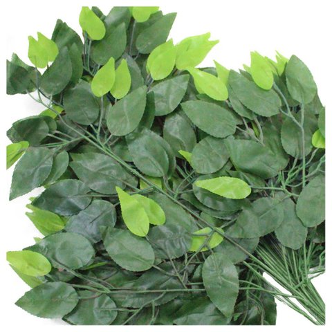 72 Galhos Decoração Arranjo Fícus Artificial Planta Decorativa 55cm