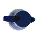 Ver imagem 3 de Garrafa Térmica Bule com Gatilho 1,0 Litro Café - Azul