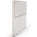 Ver imagem 3 de Cabeceira Box Casal King Com Tachas 195 Cm Bouclê Cru