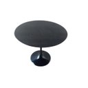 Ver imagem 1 de Mesa Saarinen Lateral de 41cm Diâmetro, Tampo em Granito São Gabriel