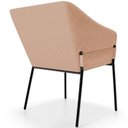Ver imagem 4 de Kit 3 Cadeiras para Sala de Jantar Estar Living Olívia L02 Linho Rosê - Lyam Decor