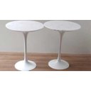 Ver imagem 2 de Mesa Saarinen Lateral de 51ø Tampo em Laca Branco