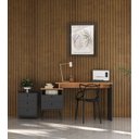 Ver imagem 1 de Conjunto Escritório Home: Escrivaninha 6088+ Gaveteiro 5903
