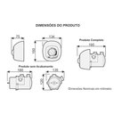 Ver imagem 3 de Aquecedor Eletrônico Central Cardal Aq051 Blindado Branco