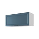 Ver imagem 2 de Armario Aéreo Planejado Porta Basculante 80cm Soho CabeCasa MadeiraOriginals Branco/Azul