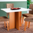Ver imagem 2 de Mesa Monaco Suíça 110 Freijó Offwhite - Indekes