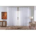 Ver imagem 2 de Cortina Jacquard Luxo em Tecido Semi Blackout Sala 6,00x2,80:branco