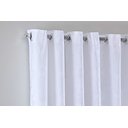 Ver imagem 4 de Cortina Jacquard Luxo em Tecido Semi Blackout Sala 6,00x2,80:branco