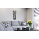 Ver imagem 3 de Cavalo Geométrico Poligonal 60x22cm em Madeira MDF Aplique de Parede